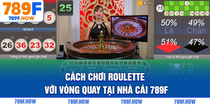 cách chơi Roulette với vòng quay tại nhà cái 789F