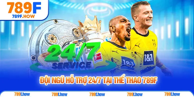 Đội ngũ hỗ trợ 24/7 tại Thể Thao 789F
