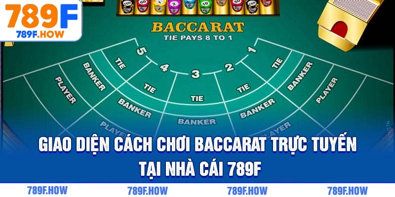 Giao diện cách chơi Baccarat trực tuyến tại nhà cái 789F
