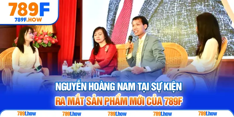 Nguyễn Hoàng Nam tại sự kiện ra mắt sản phẩm mới của 789F